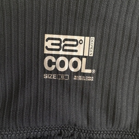 32 Degrees Cool Thin Ribbed Skinny Leggings, Urban Chic/Green, Size XL, NWT - Picture 7 of 14